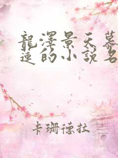 龙泽景天慕容青莲的小说名字