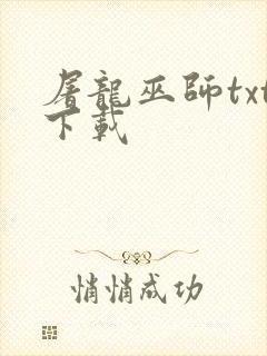 屠龙巫师txt下载