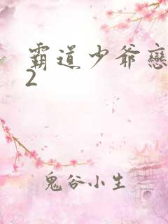 霸道少爷恋上我2