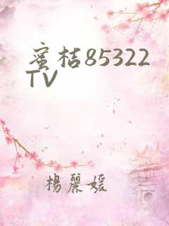 蜜桔85322TV