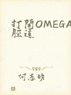 打开OMEGA腔道