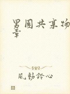 男团共享物第一章