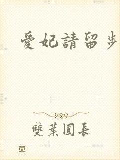 爱妃请留步