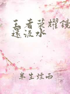 王者荣耀镜被捅还流水