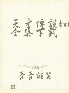 天才传说txt全集下载