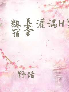 粗长灌满H男男宿舍