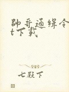 帅哥通缉令txt下载