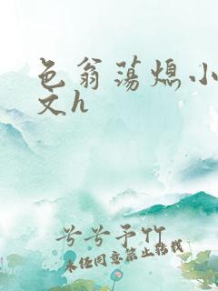 色翁荡熄小说全文h