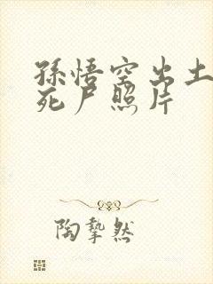 孙悟空出土后的死尸照片