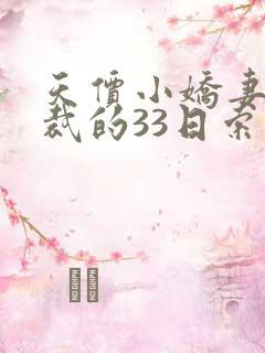 天价小娇妻,总裁的33日索情全文免费