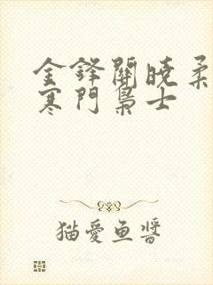 金锋关晓柔小说寒门枭士