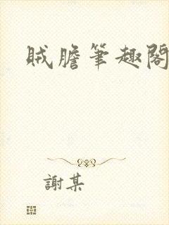 贼胆笔趣阁