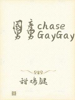 国产chase男男GayGay