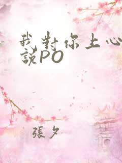 我对你上心了小说PO