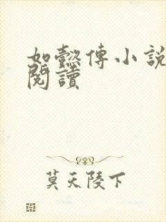 如懿传小说全文阅读