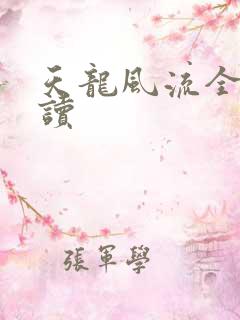 天龙风流全文阅读