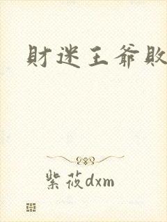 财迷王爷败金妃