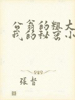 公翁的粗大放进我的秘密小说