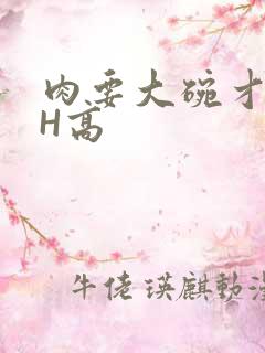 肉要大碗才好吃H高