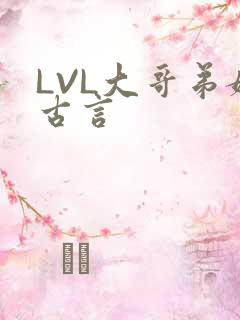 LVL大哥弟媳古言