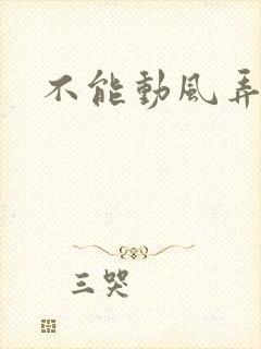不能动风弄
