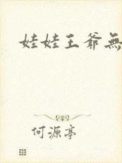 娃娃王爷无盐妃