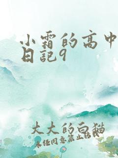 小霜的高中成长日记9