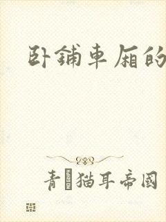 卧铺车厢的艳遇