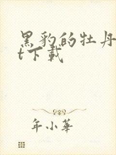 黑豹的牡丹txt下载