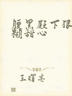 腹黑殿下狠爱迷糊甜心