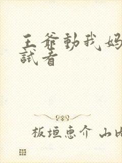 王爷动我妈咪试试看