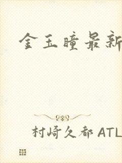 金玉瞳最新章节