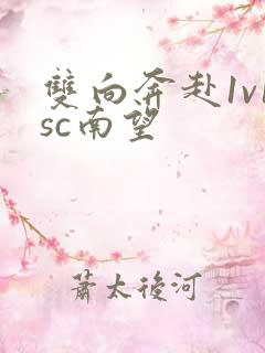 双向奔赴1v1sc南望