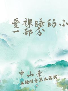 爱裸睡的小丹第一部分