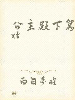 公主殿下驾到txt