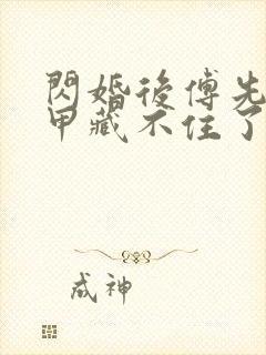 闪婚后傅先生马甲藏不住了免费阅读