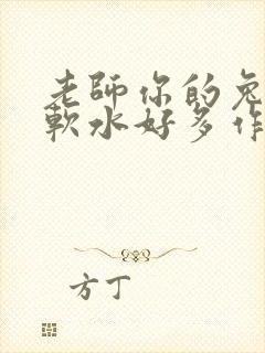 老师你的兔子好软水好多作文小说