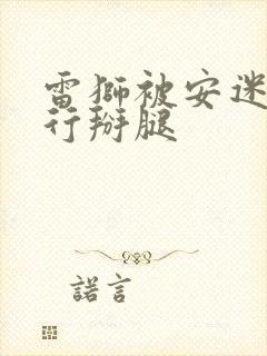 雷狮被安迷修强行掰腿