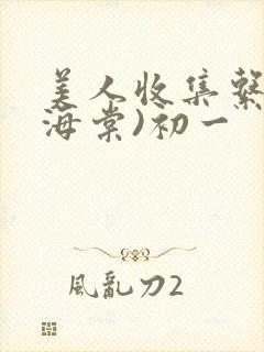 美人收集系统(海棠)初一