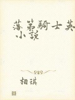 落第骑士英雄谭 小说