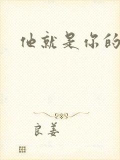 他就是你的新郎