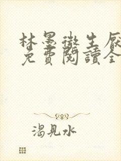 林墨微生厌小说免费阅读全文