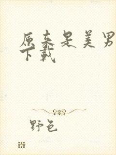 原来是美男啊 下载