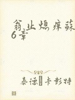 翁止熄痒苏钥第6章