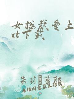 女总裁爱上我txt下载