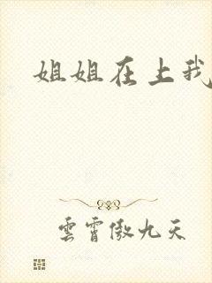 姐姐在上我在下