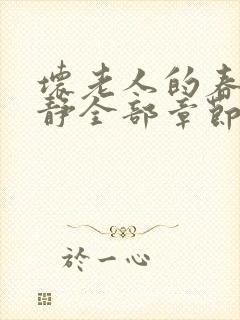 坏老人的春天敏静全部章节