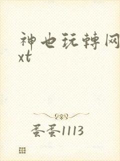 神也玩转网游txt