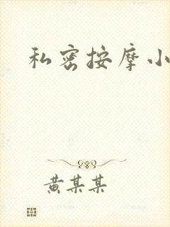 私密按摩小说
