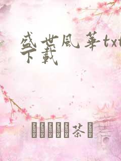 盛世风华txt下载
